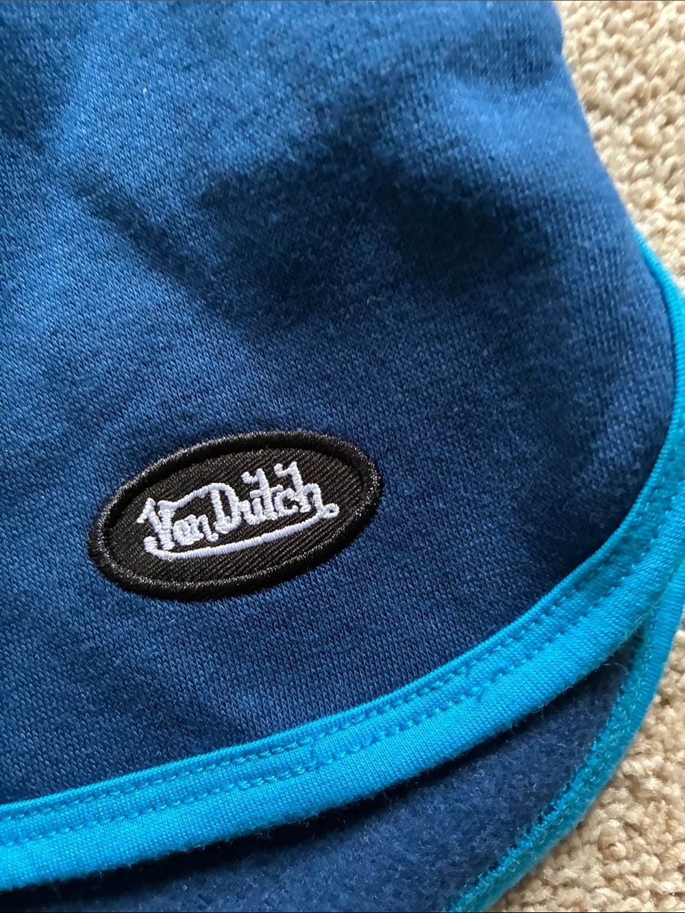 Von Dutch Bundle with Gray Sweatshirt, Light Blue Tank and Navy Shorts - Picture 5 of 9